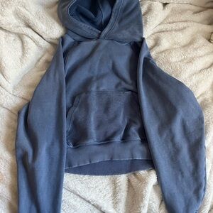 Women's Blue Hoodie Sweater
